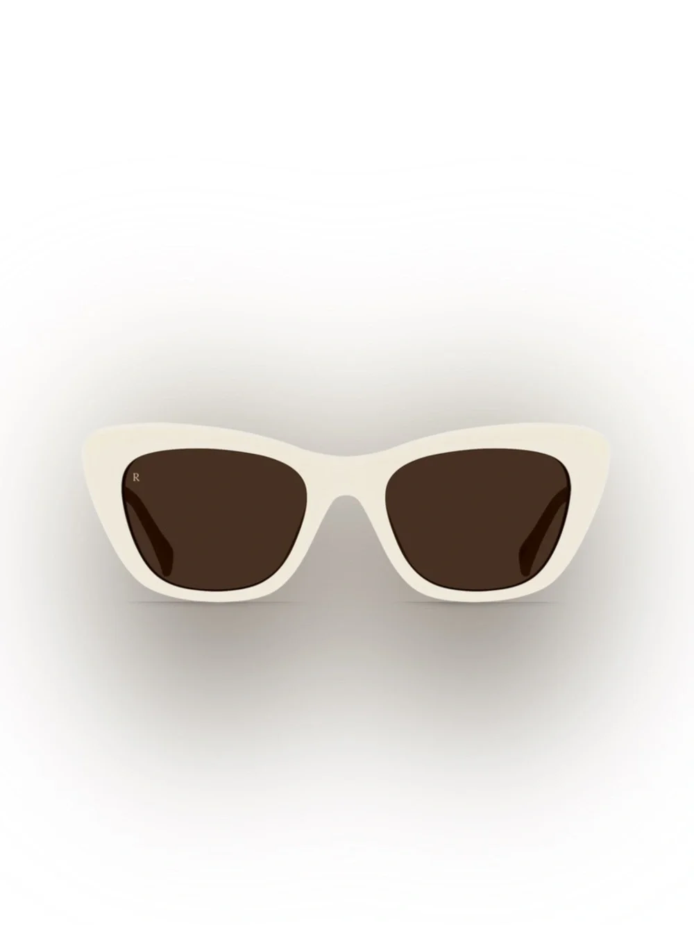 RAEN Cream Cat-Eye Sunglasses with Dark Lenses NEVER WORN